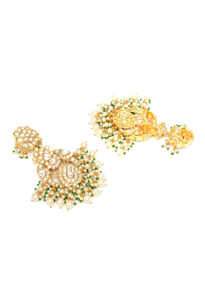 Kundan Chand Earrings 