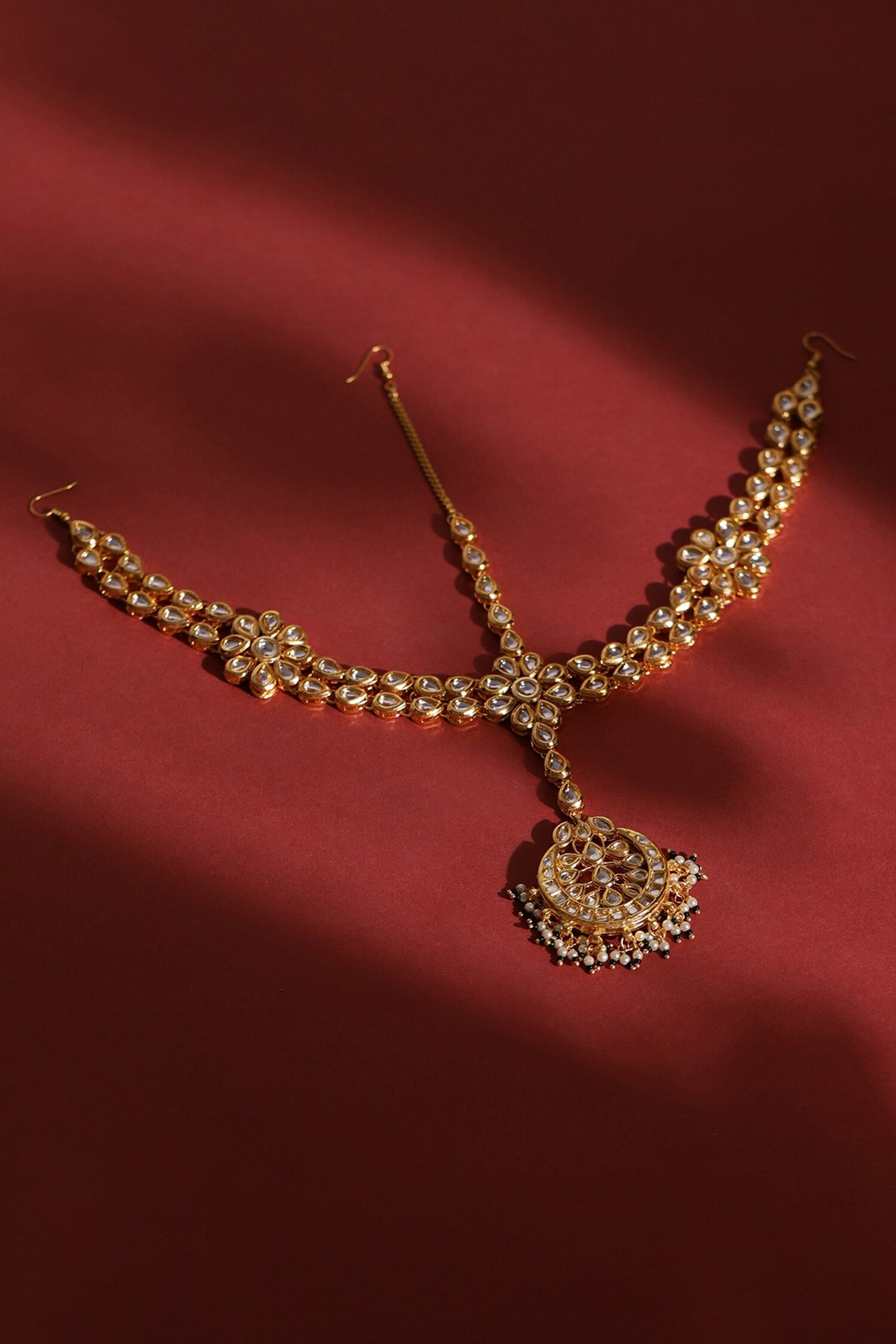 Kundan Embellished Mathapatti 