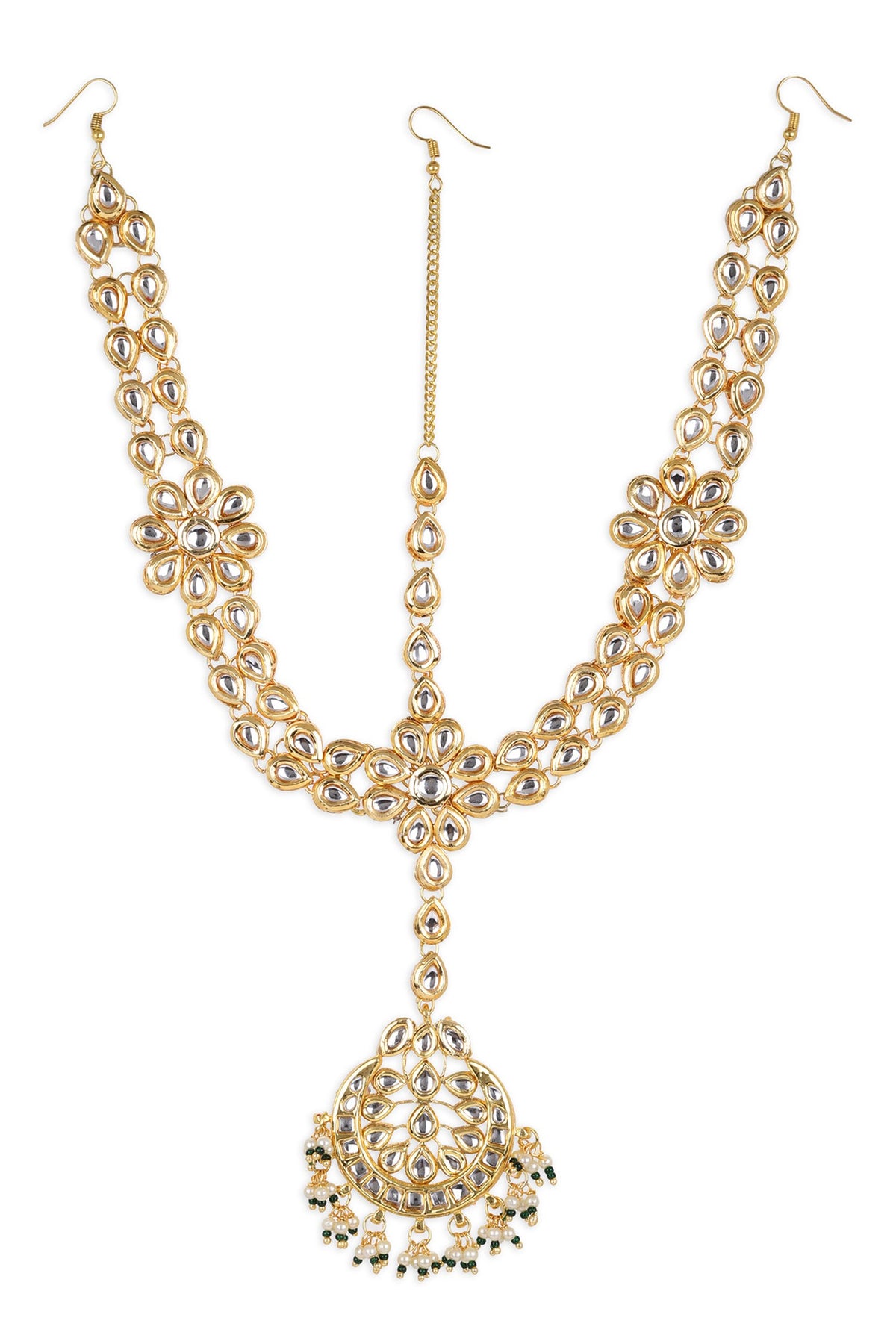Kundan Embellished Mathapatti 