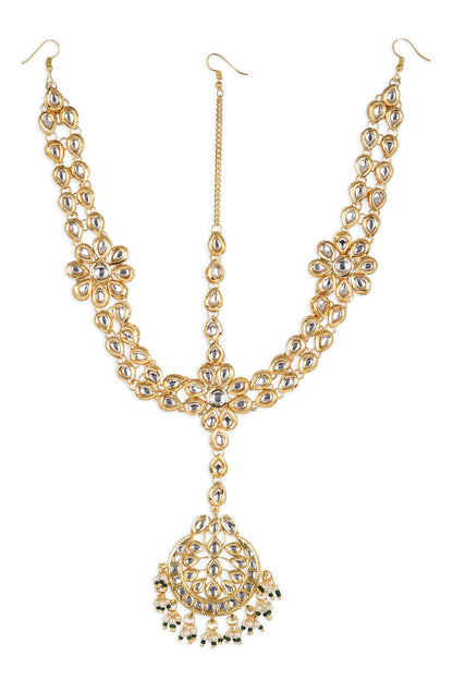 Kundan Embellished Mathapatti 