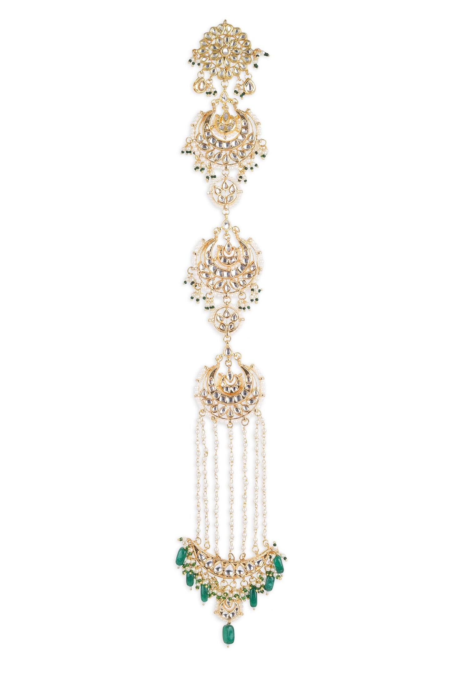 Kundan & Bead Embellished Braid 