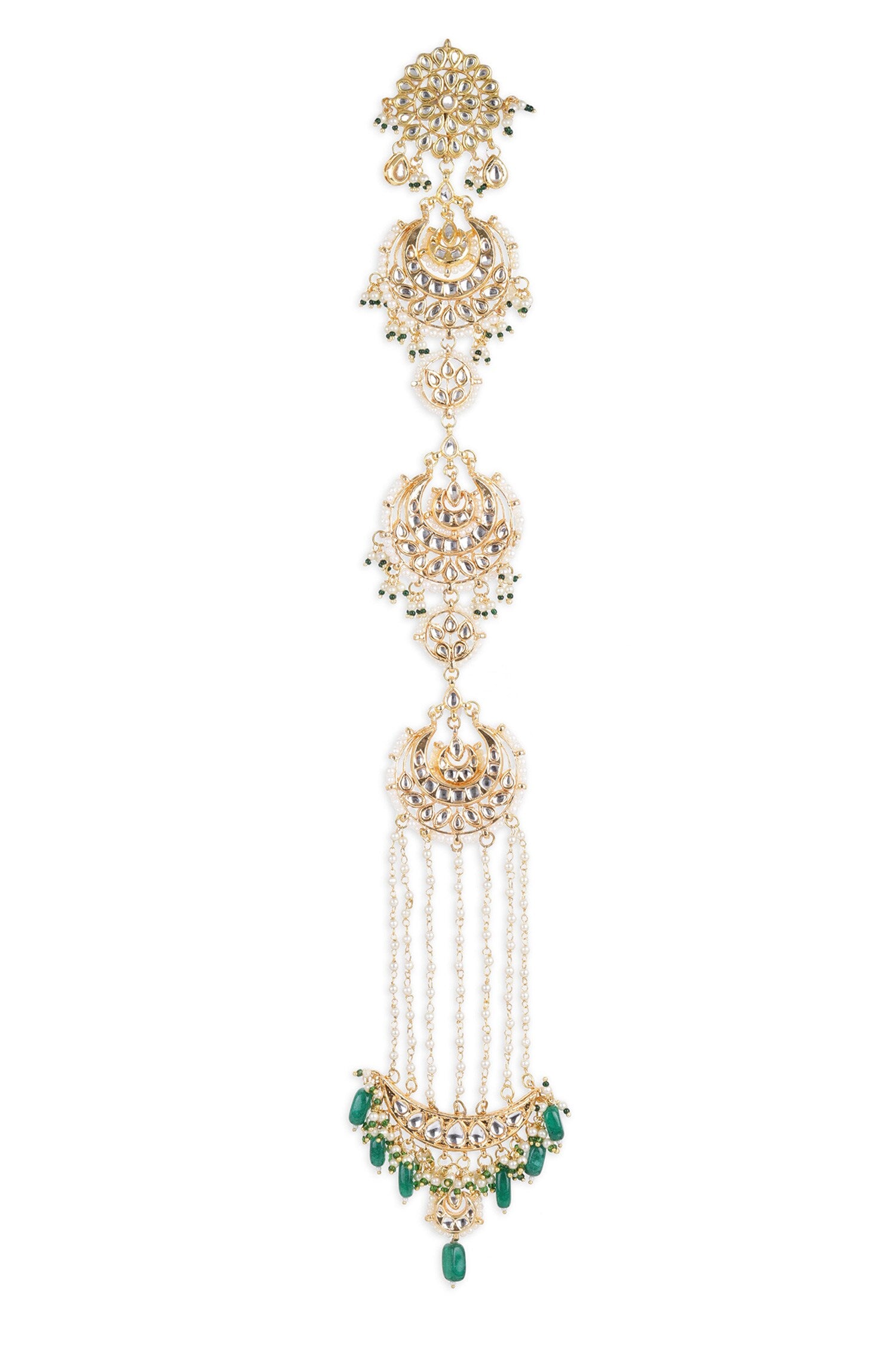 Kundan & Bead Embellished Braid 