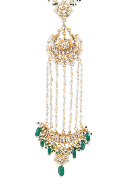 Kundan & Bead Embellished Braid 