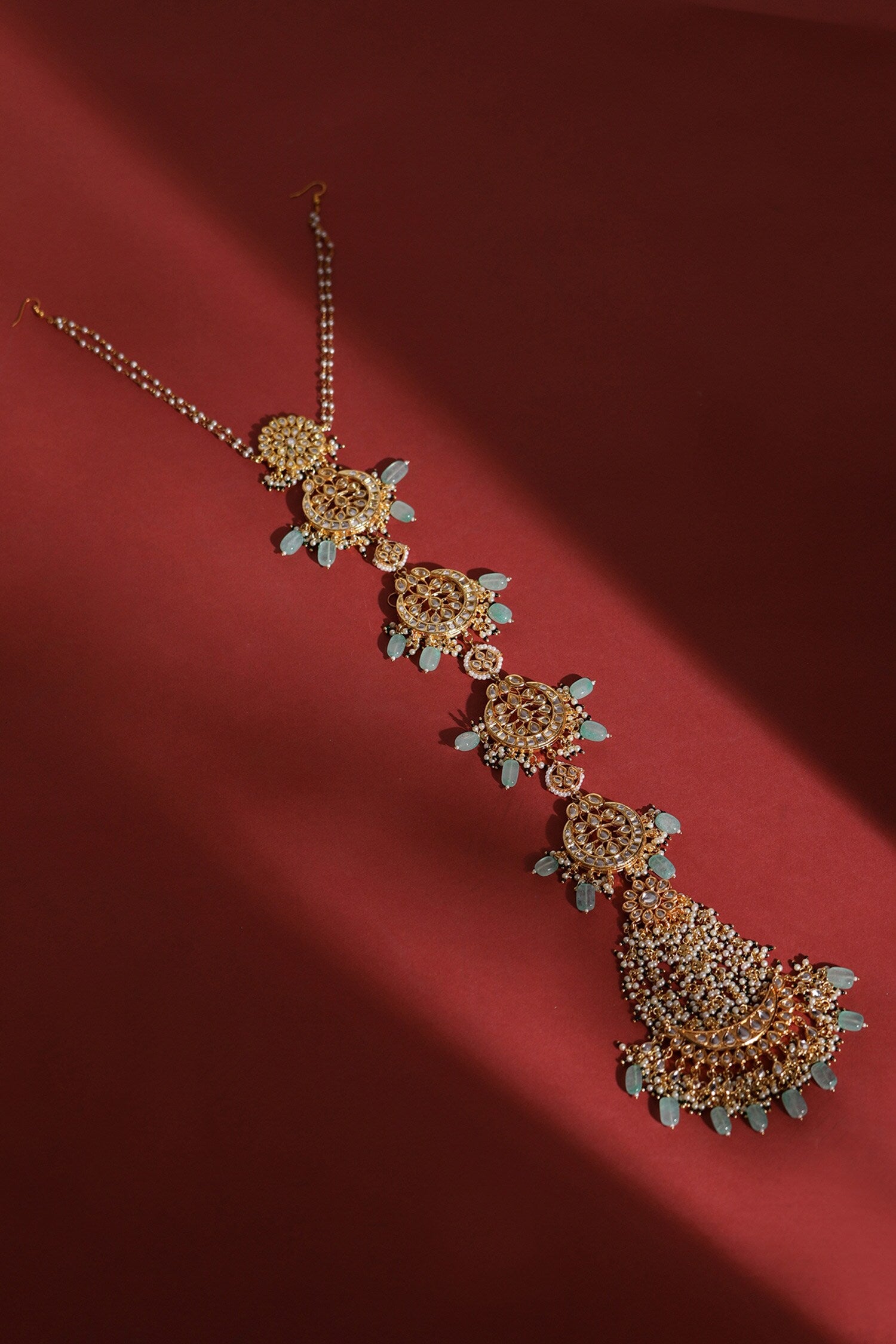 Bead & Kundan Embellished Braid 