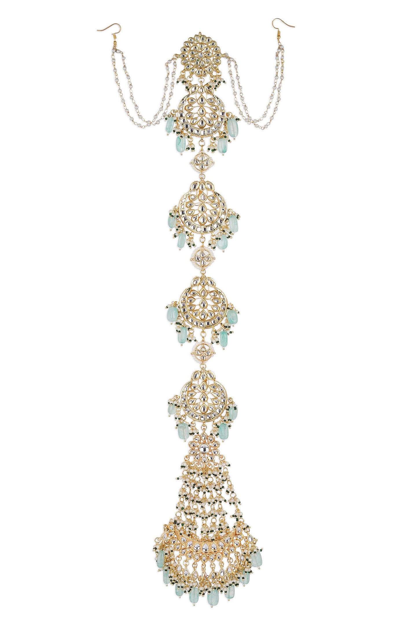 Bead & Kundan Embellished Braid 