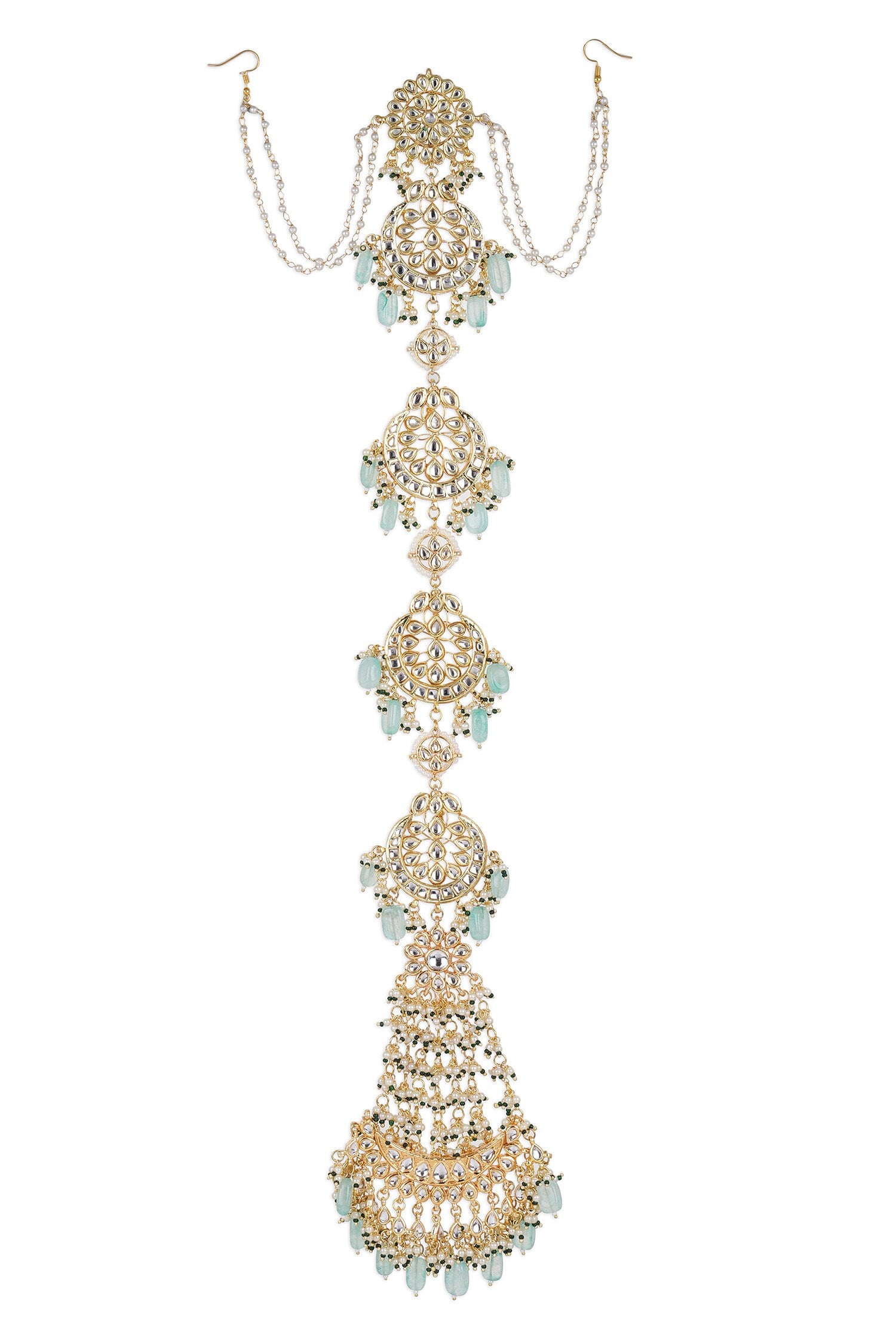 Bead & Kundan Embellished Braid 
