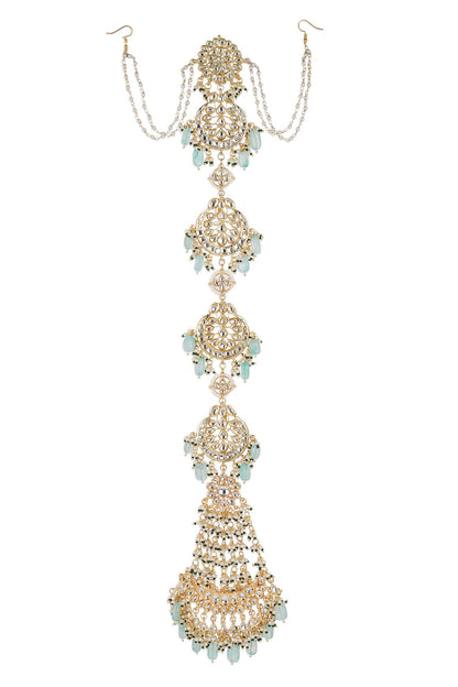 Bead & Kundan Embellished Braid 