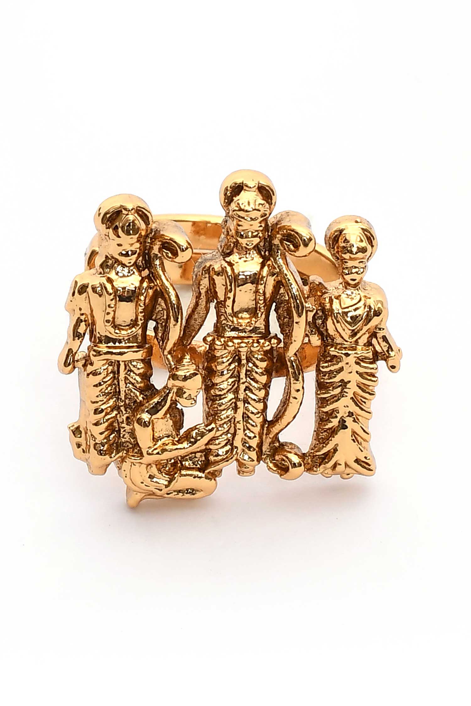 Lord Shree Ram Carved Ring 