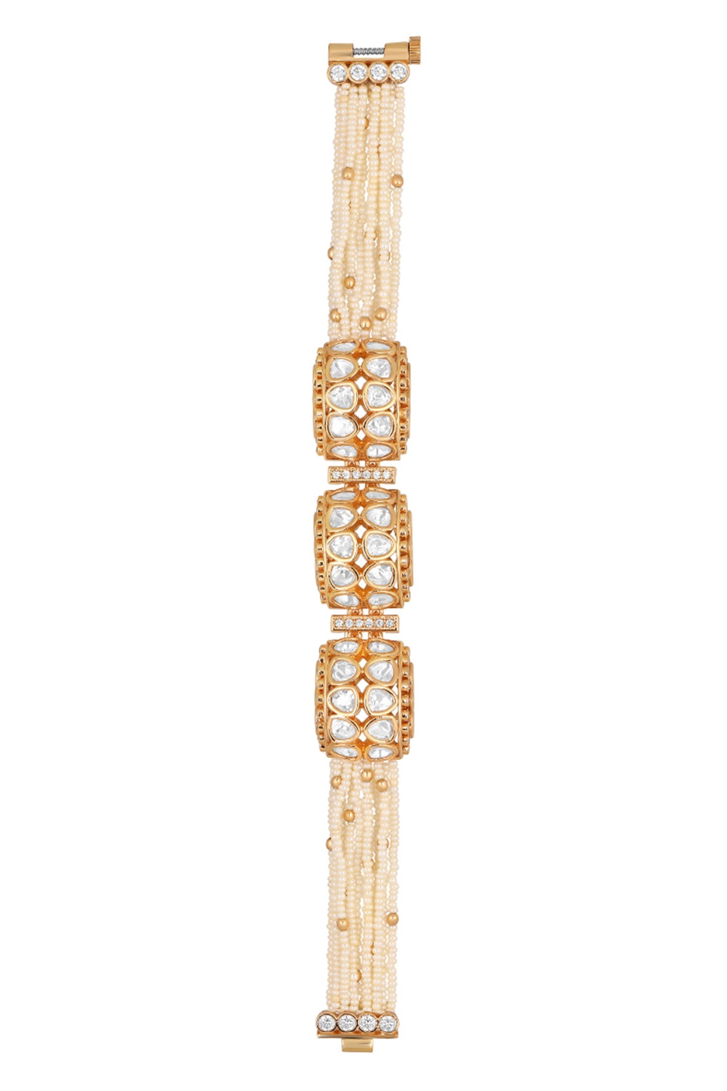 Kundan Polki Embellished Bracelet 