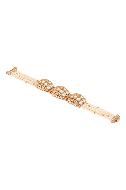 Kundan Polki Embellished Bracelet 