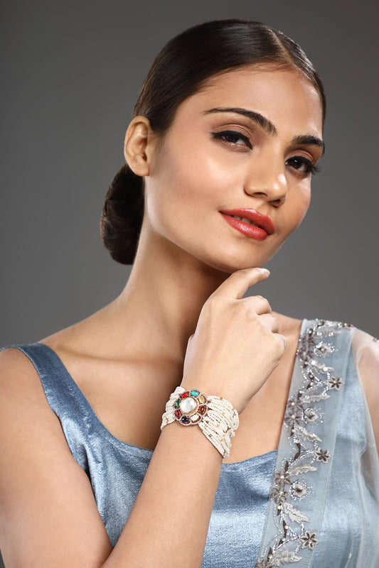 Monalisa Stone Embellished Bracelet 