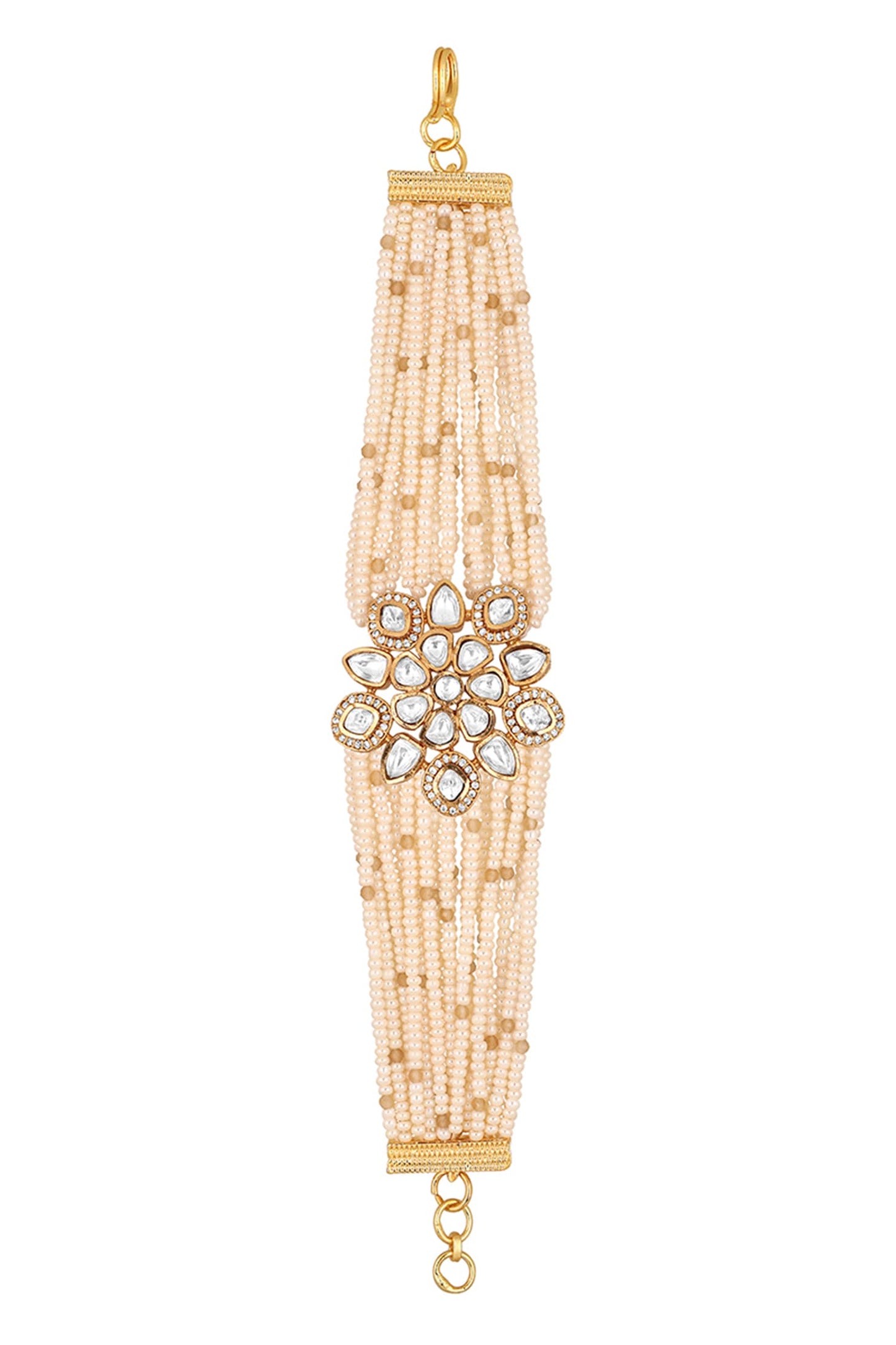 Kidiya Pearls Embellished Bracelet 
