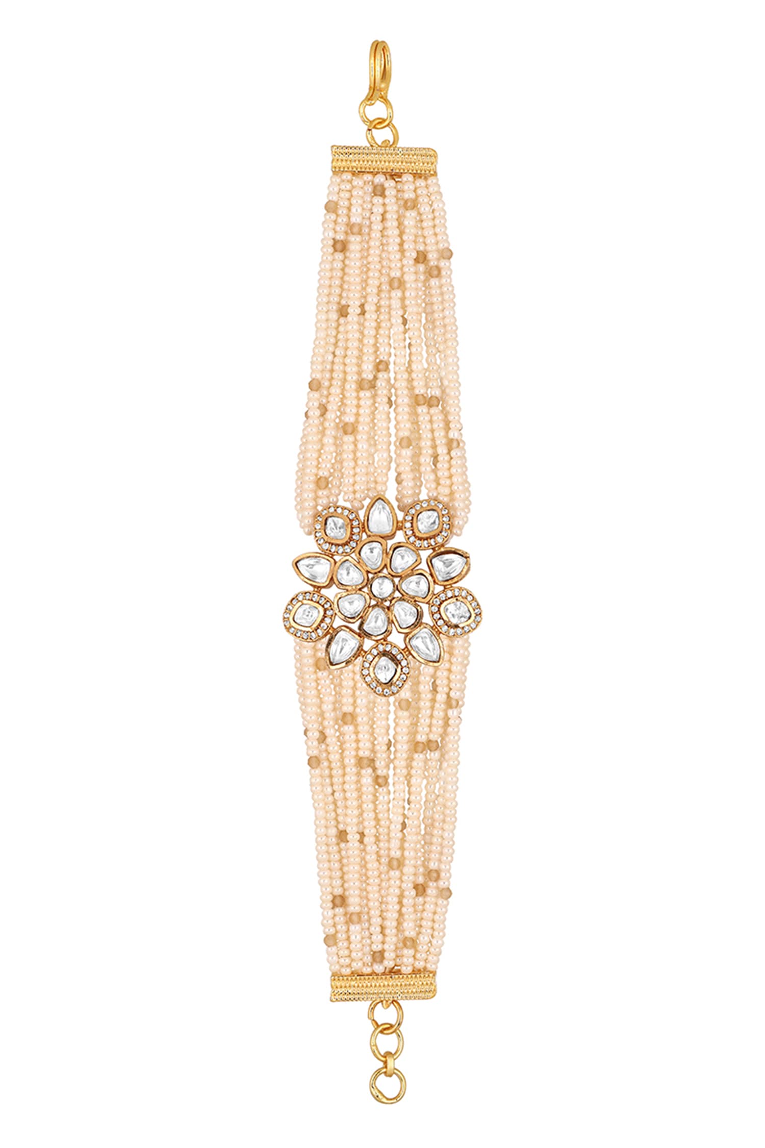 Kidiya Pearls Embellished Bracelet 