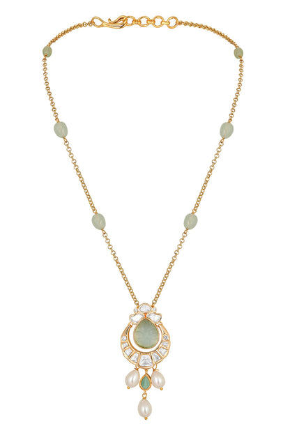 Embellished Pendant Necklace Set 