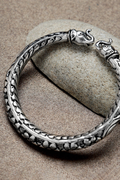 Elephant Carved Kada 