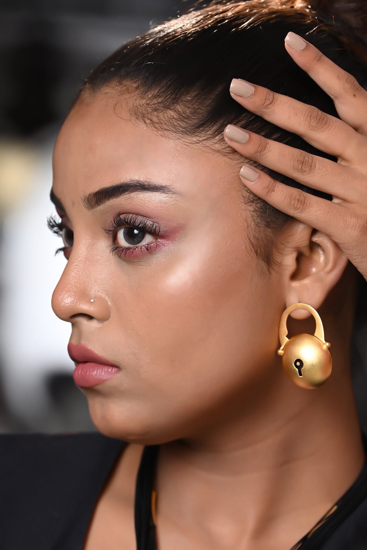 Secure Chic The Lock Earring s 