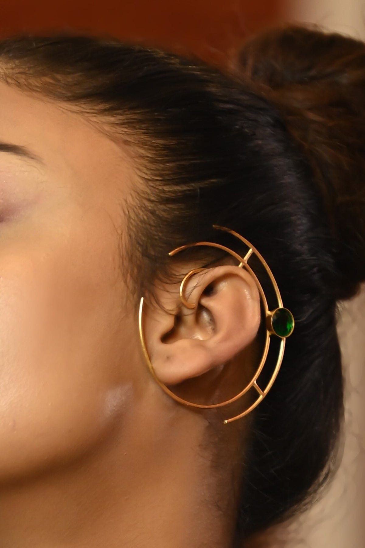 Verdant Glamour Ear Cuffs 