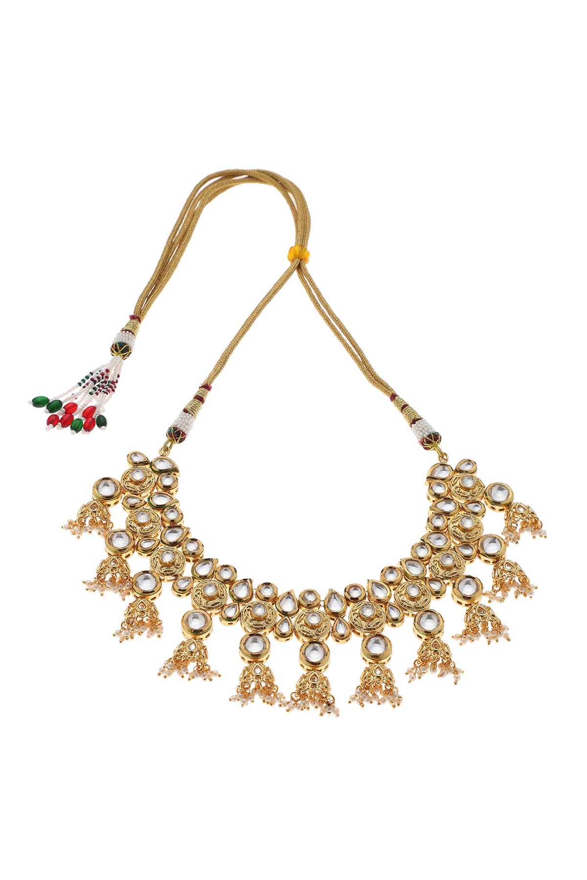 Kundan Embellished Jewellery Set 