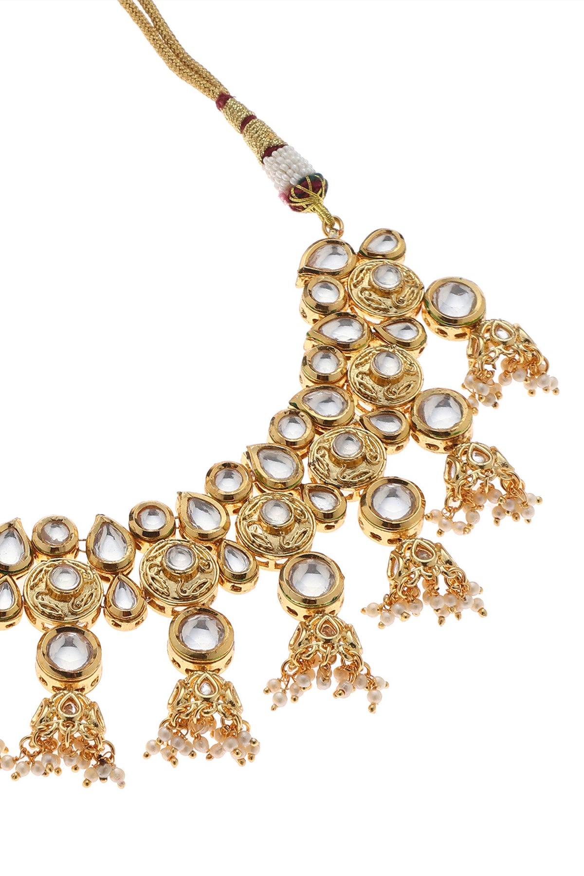 Kundan Embellished Jewellery Set 