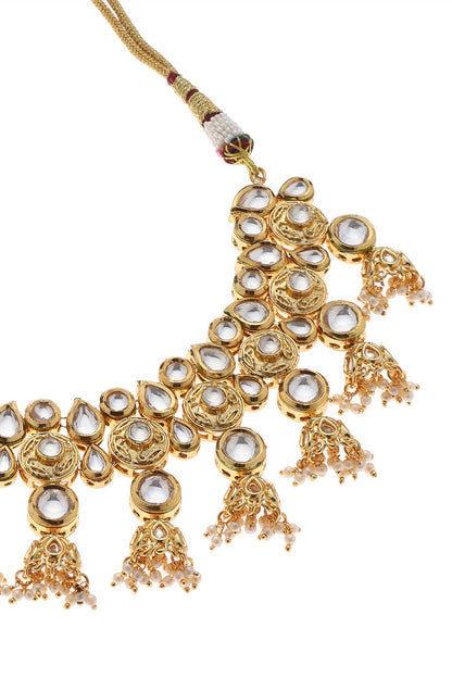 Kundan Embellished Jewellery Set 