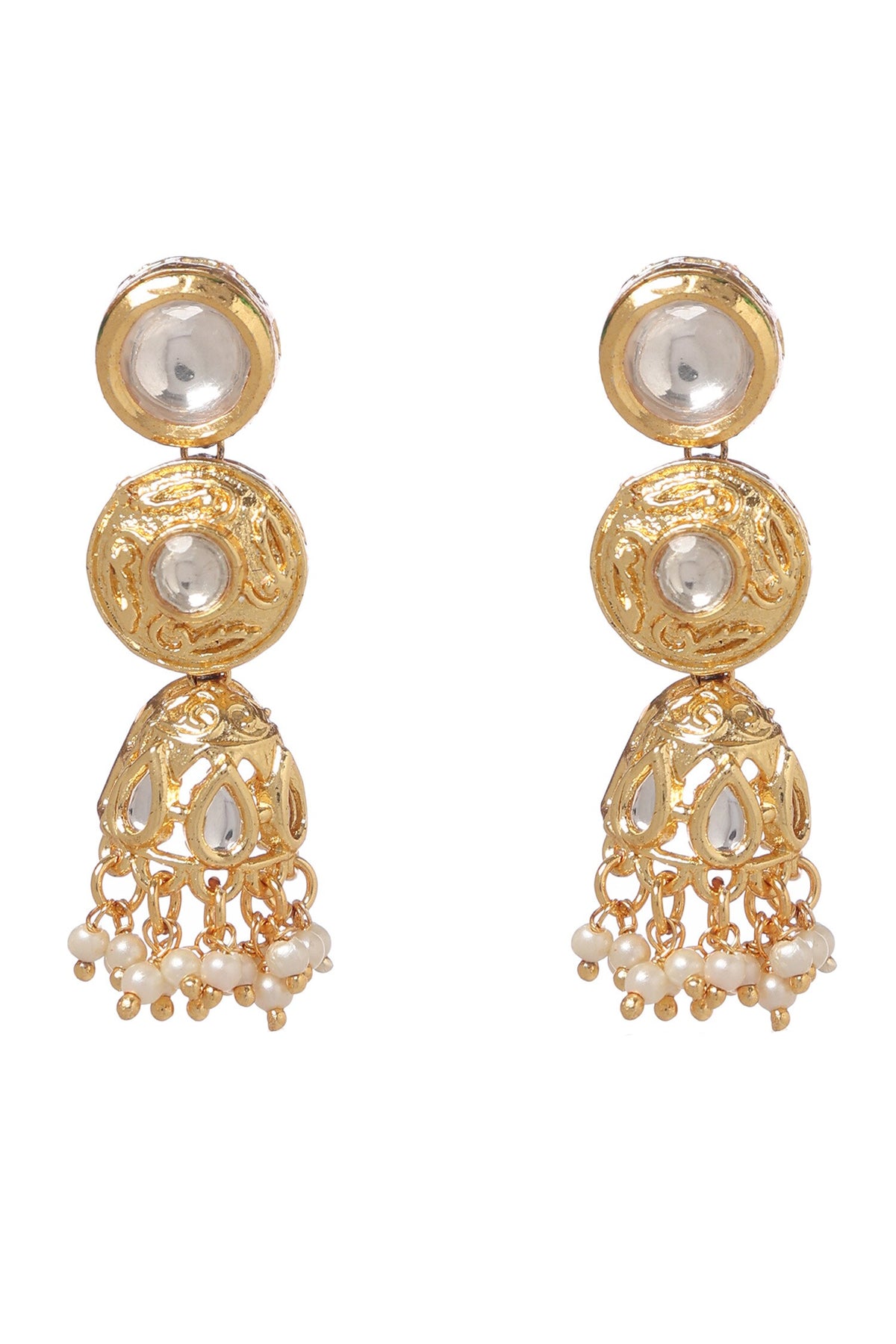 Kundan Embellished Jewellery Set 