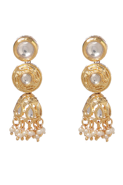 Kundan Embellished Jewellery Set 