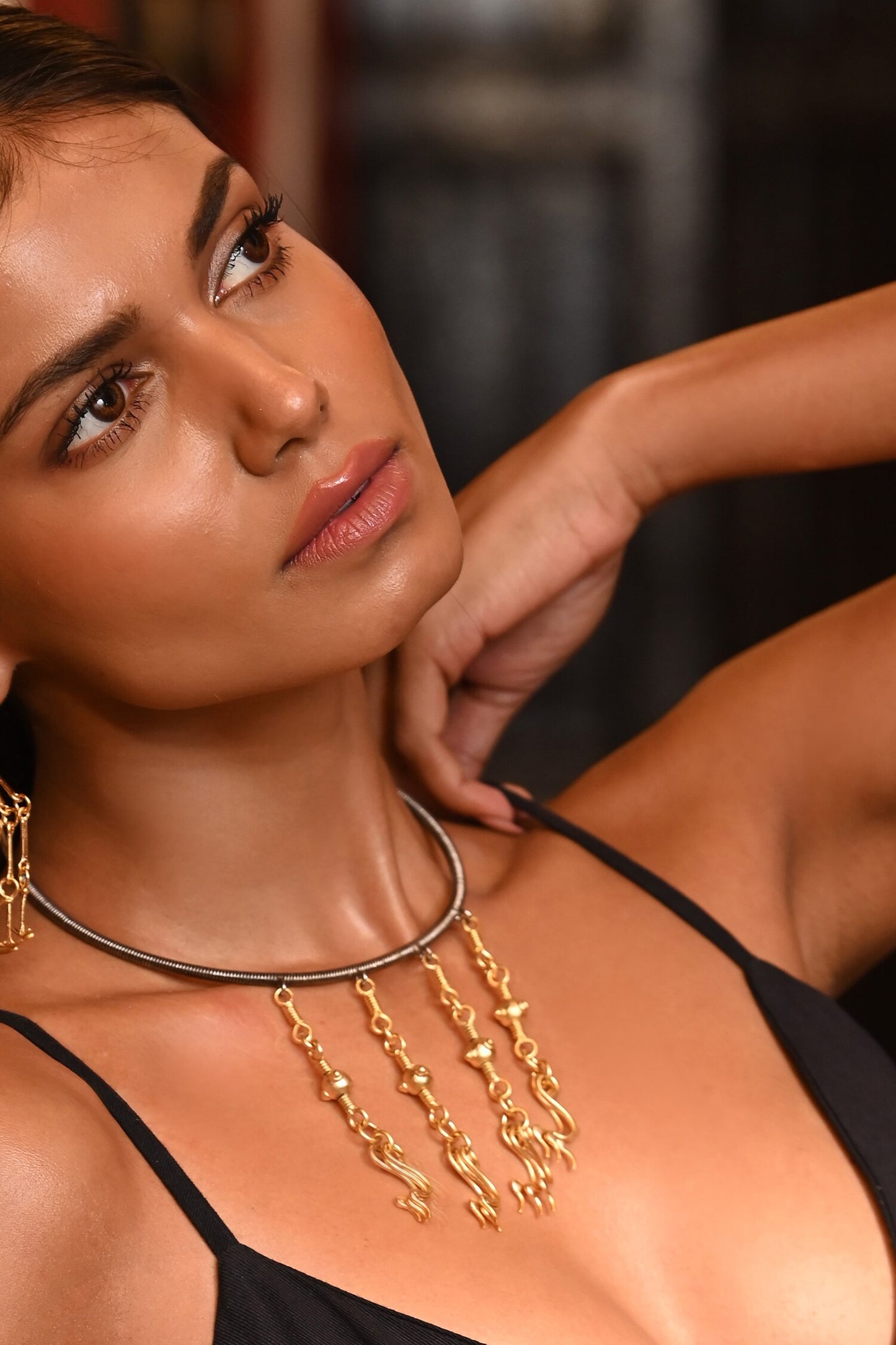 Tribal Spirit Hanging Necklace 