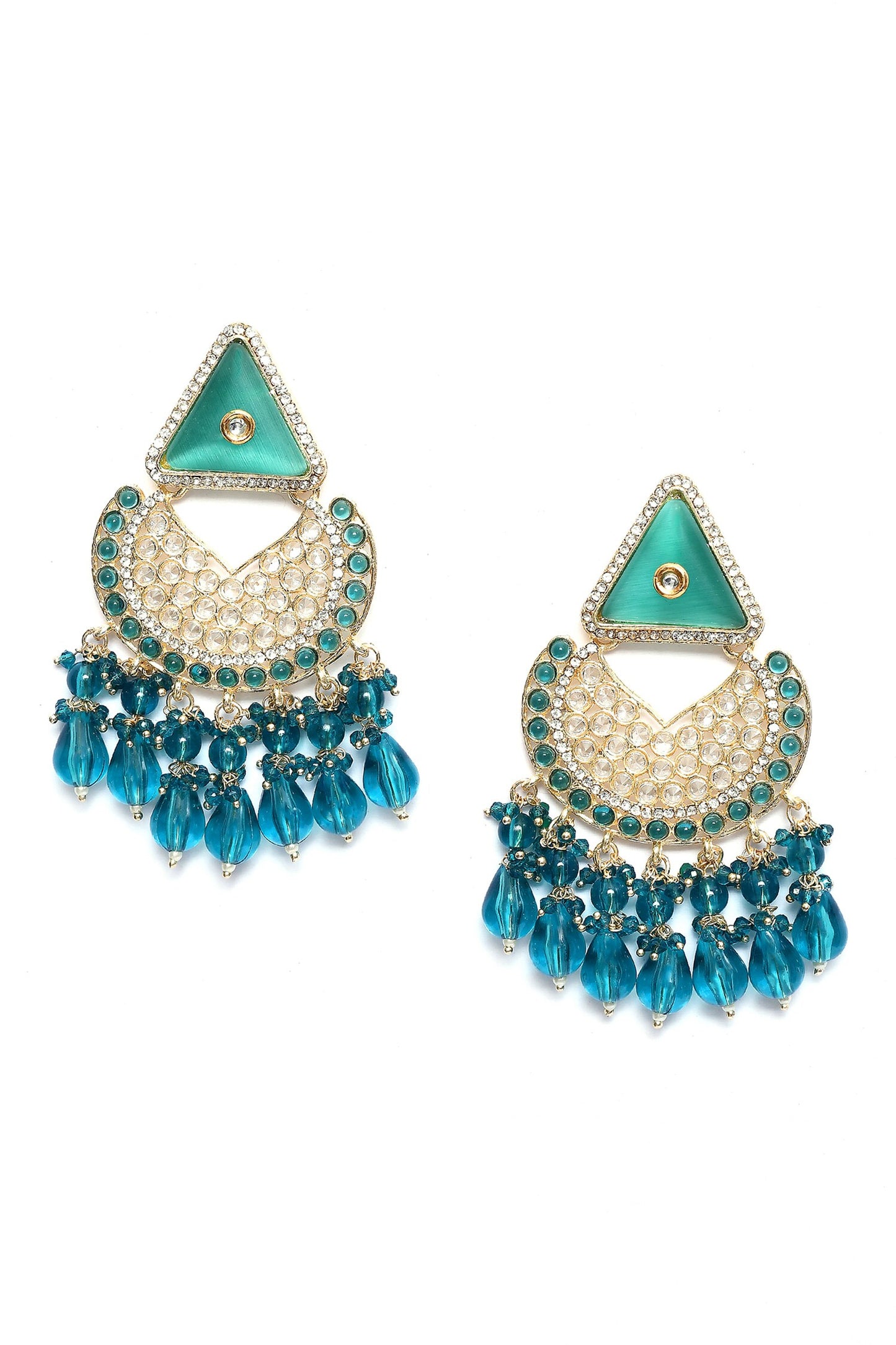 Embellished Chandbali Earrings 