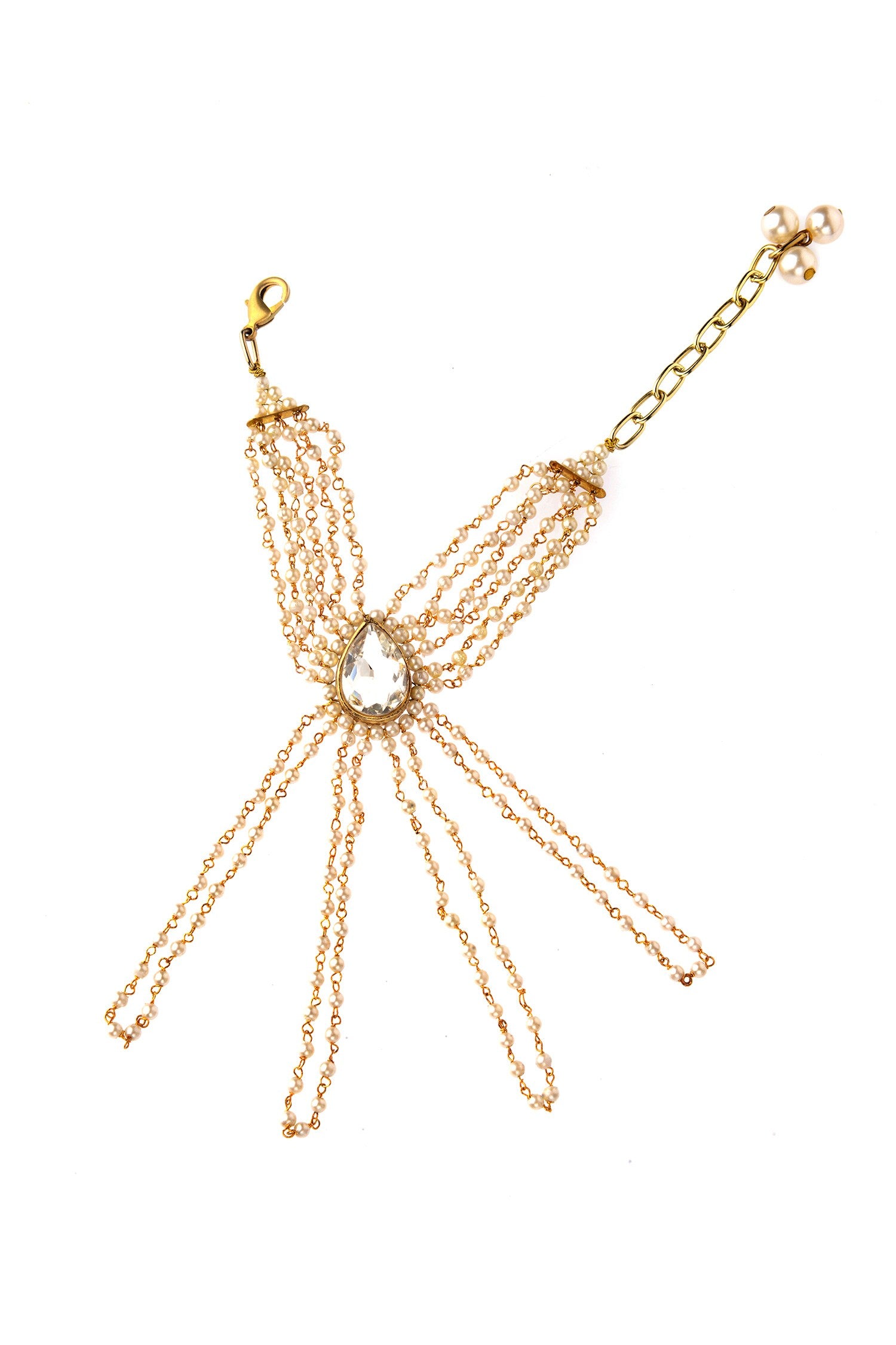 Pearls Beaded Haathpaan 