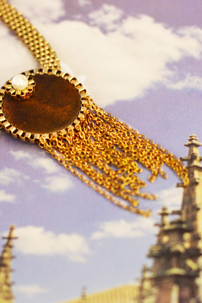 Tassel Chain Choker Necklace 