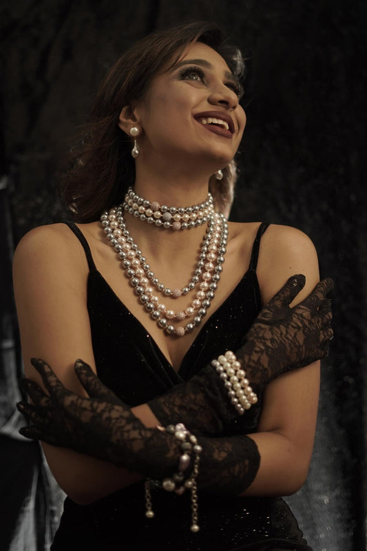 Pearl Layered Choker 