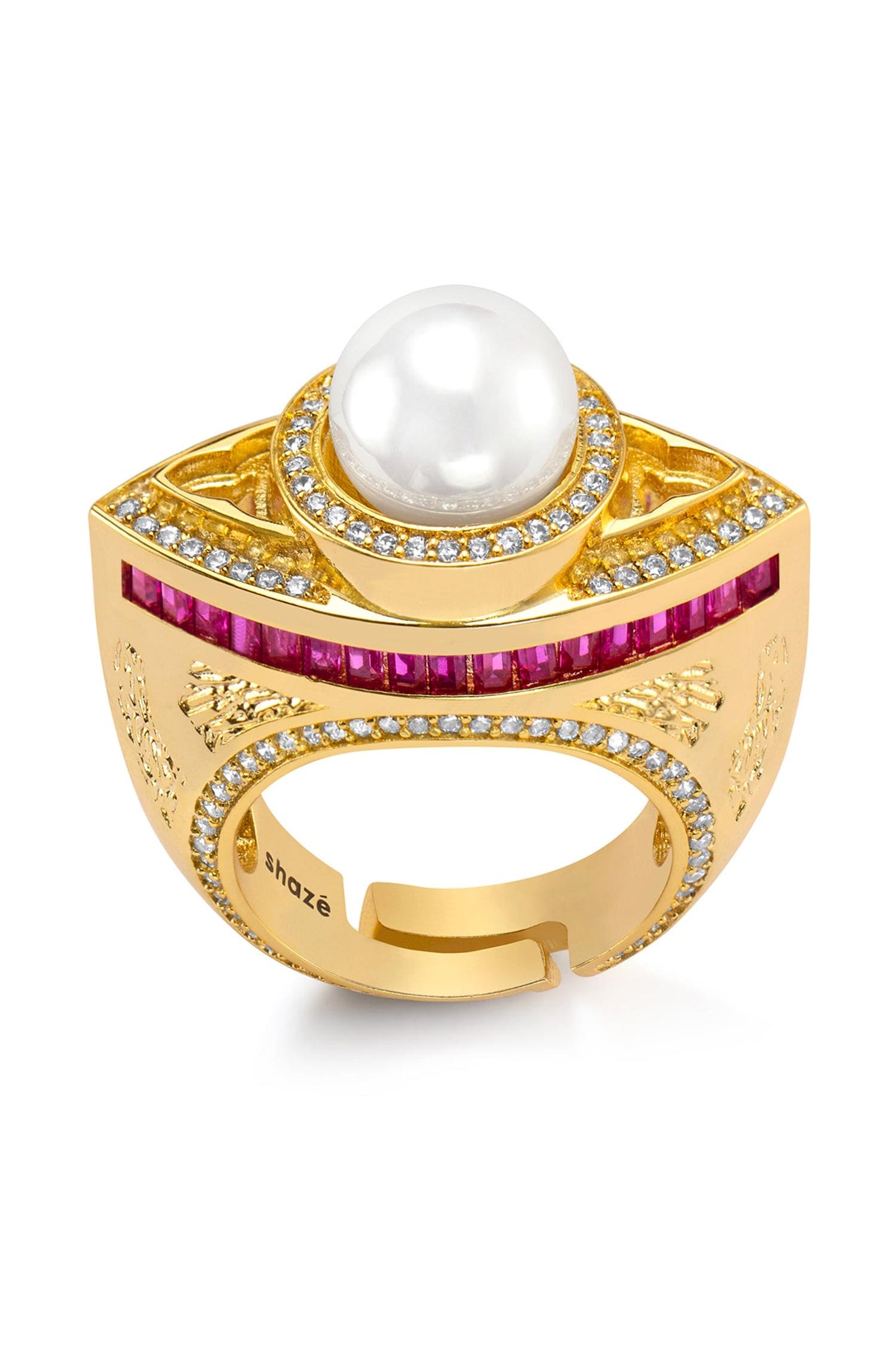 Minerva Embellished Ring 