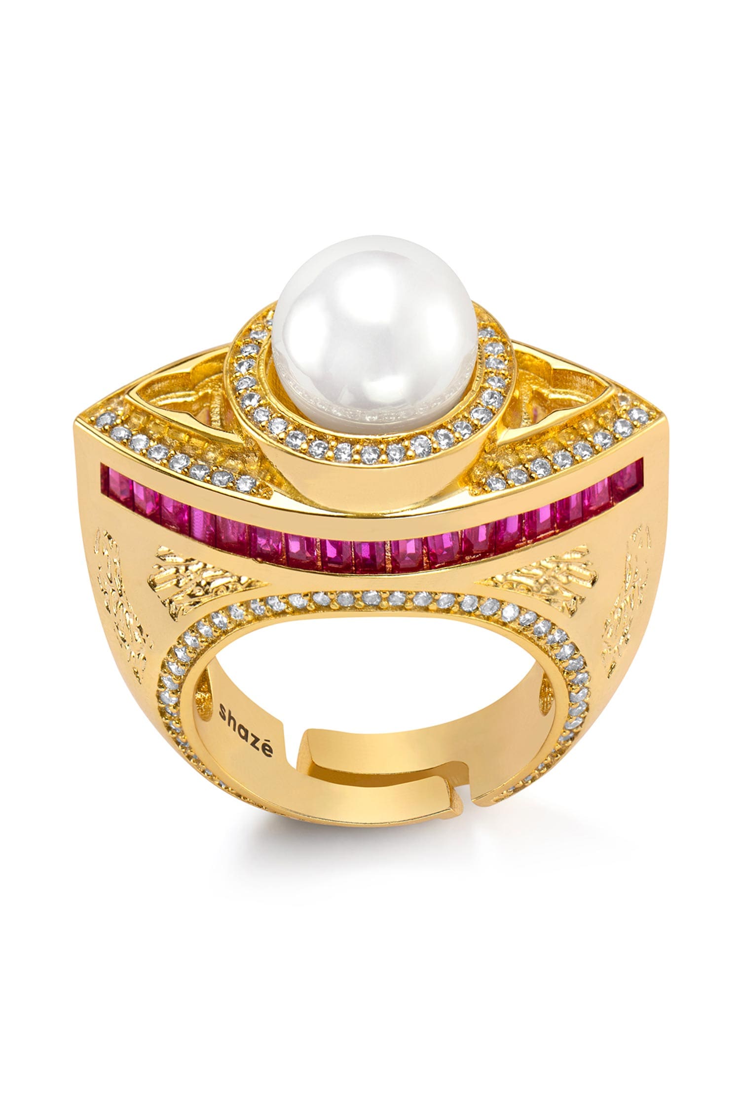 Minerva Embellished Ring 