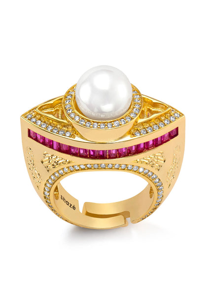 Minerva Embellished Ring 