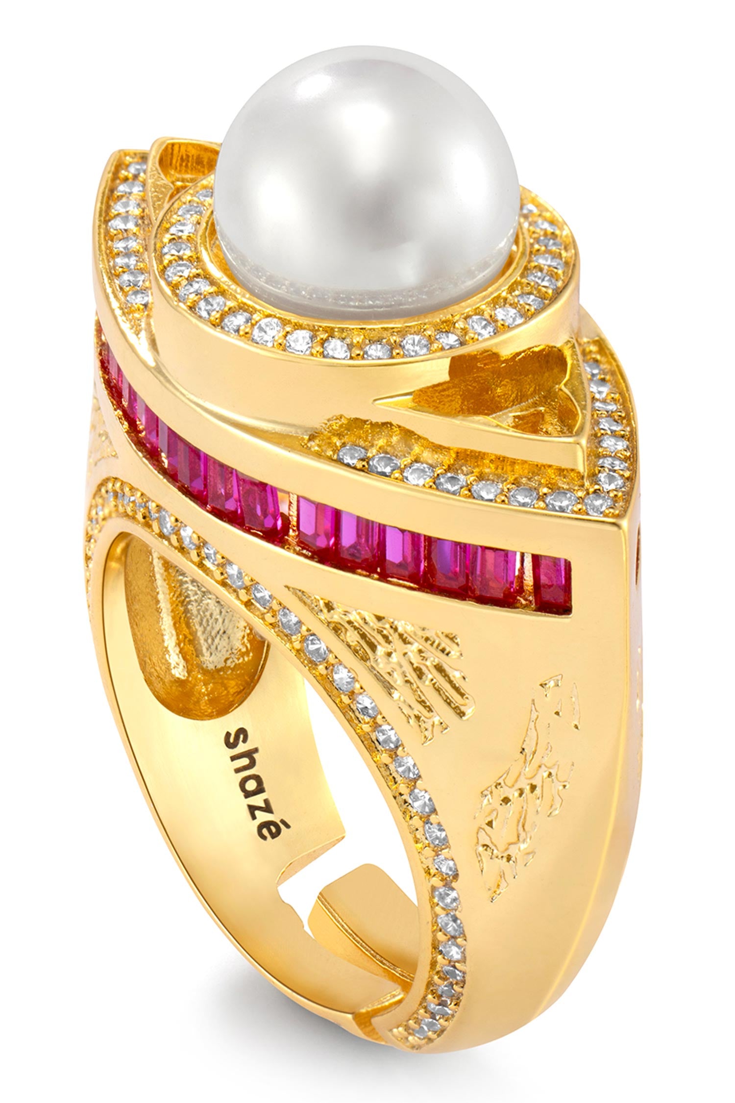 Minerva Embellished Ring 