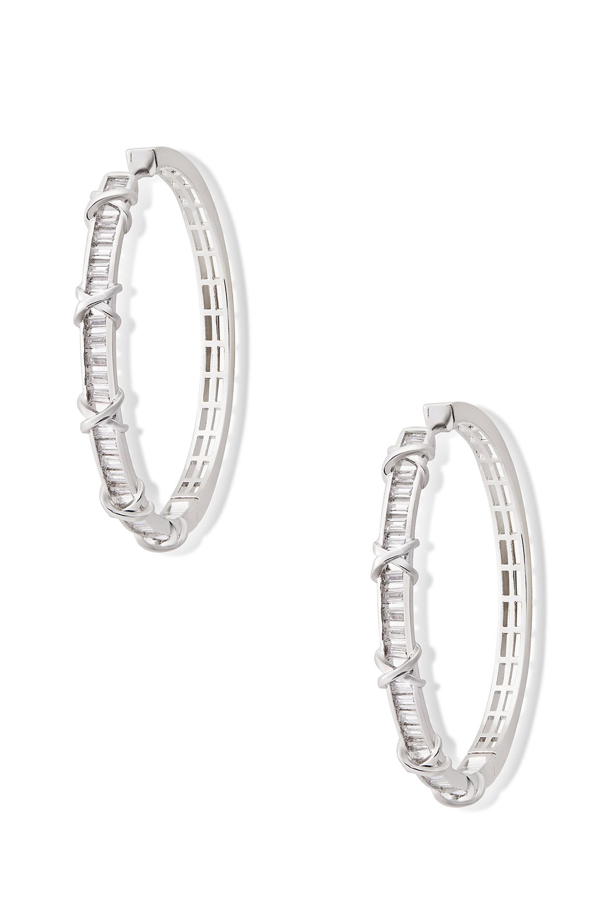 Forest Faerie Stone Studded Hoops 