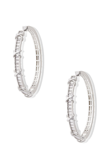 Forest Faerie Stone Studded Hoops 