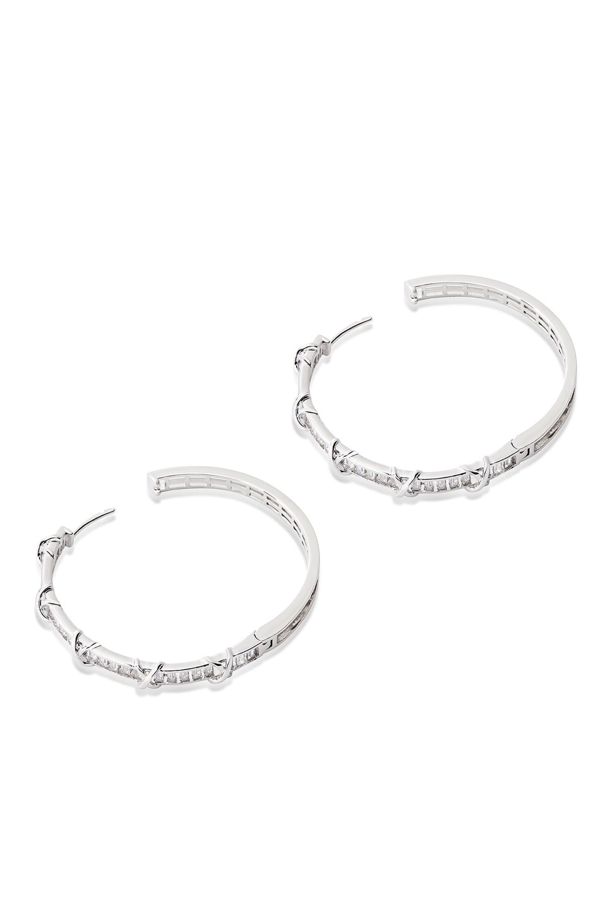 Forest Faerie Stone Studded Hoops 