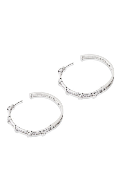 Forest Faerie Stone Studded Hoops 