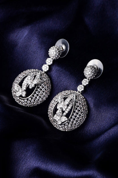 Forest Nest Ball Embellished Earrings 