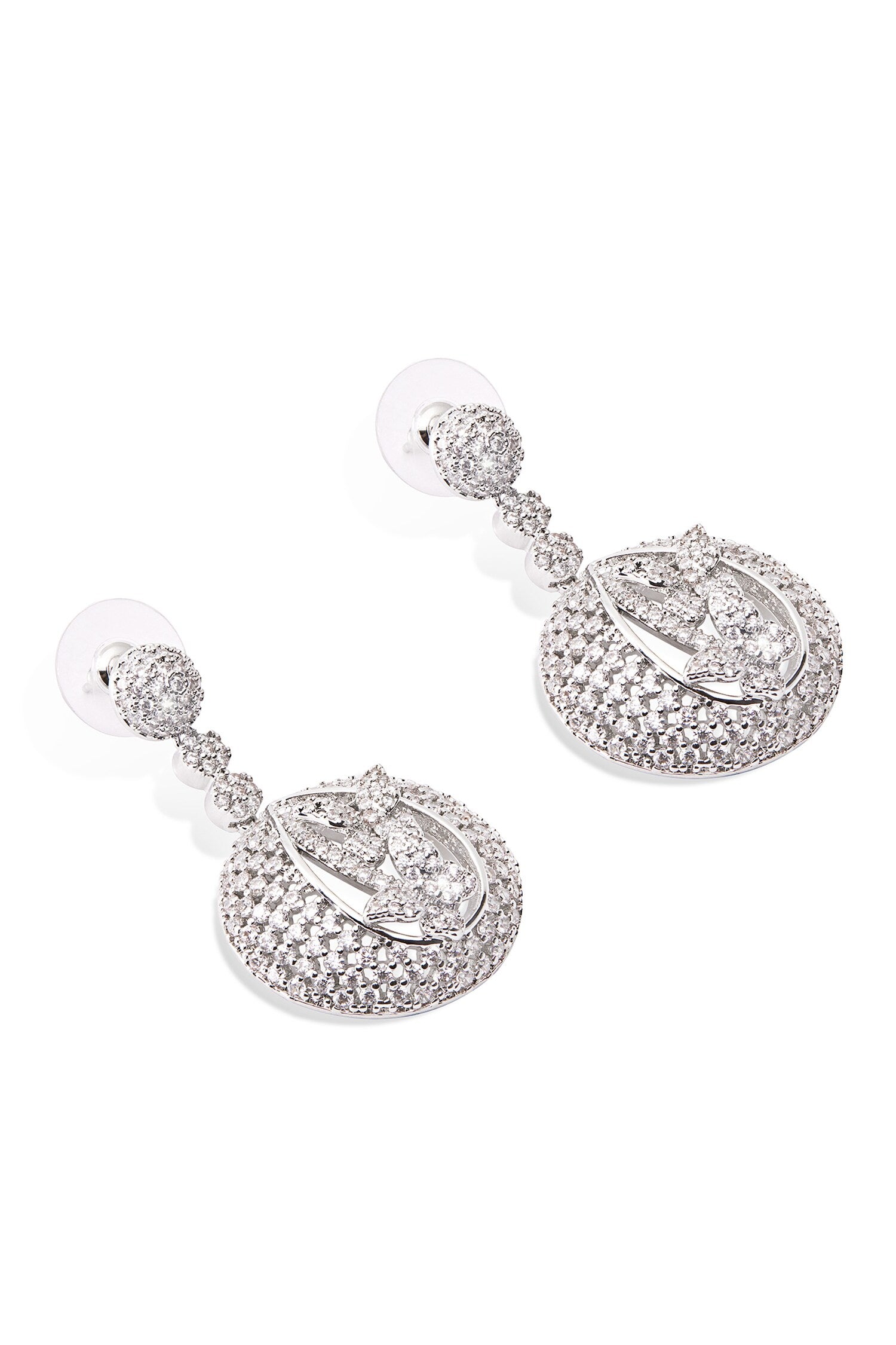 Forest Nest Ball Embellished Earrings 