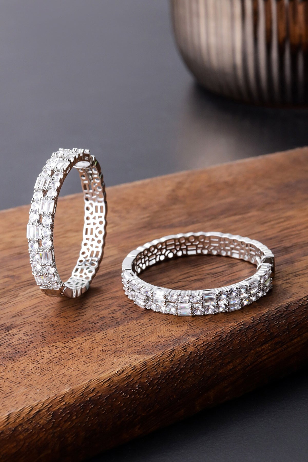 Enigma Stone Cluster Hoops 