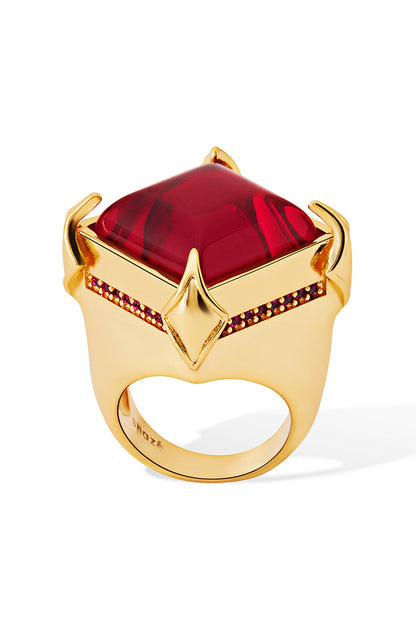 Harkins Heart Stone Embellished Ring 