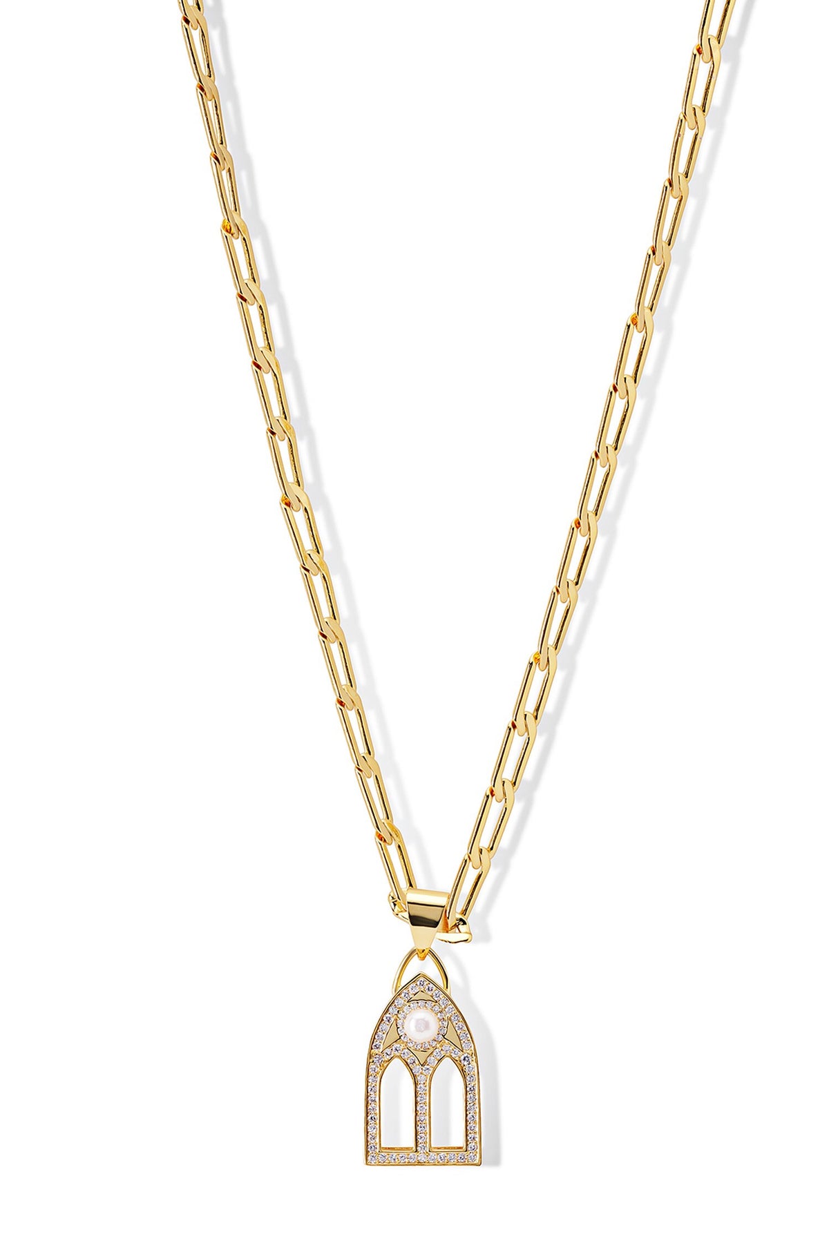 Nicoletta Mughal Carved Pendant Necklace 