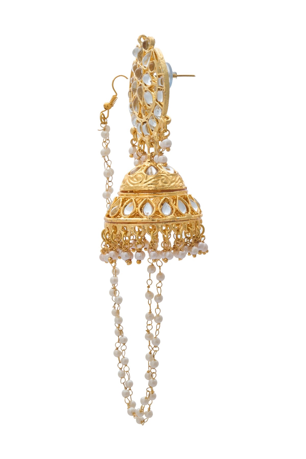 Embellished Jhumka Earrings 