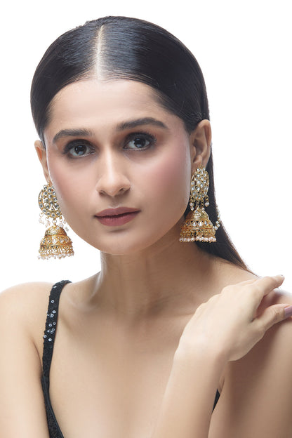Embellished Jhumka Earrings 