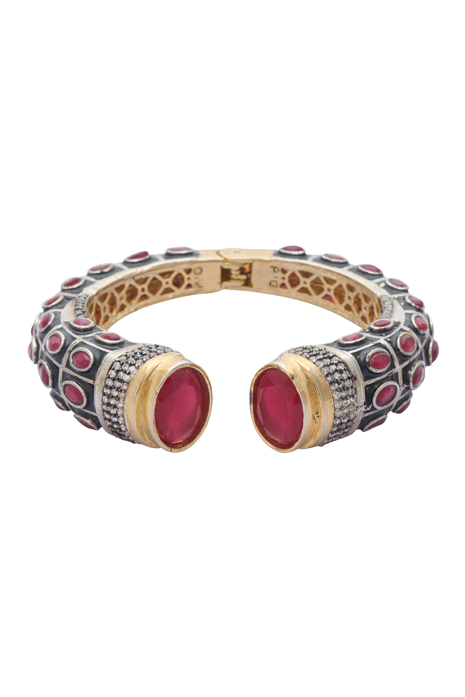 Geometric Carved Kada 