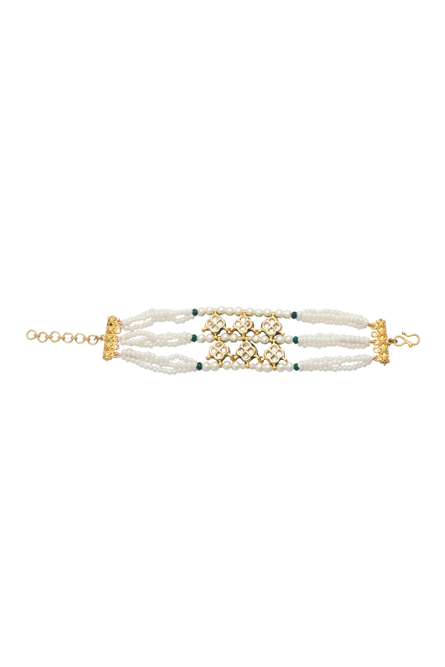 Floret Carved Bracelet 