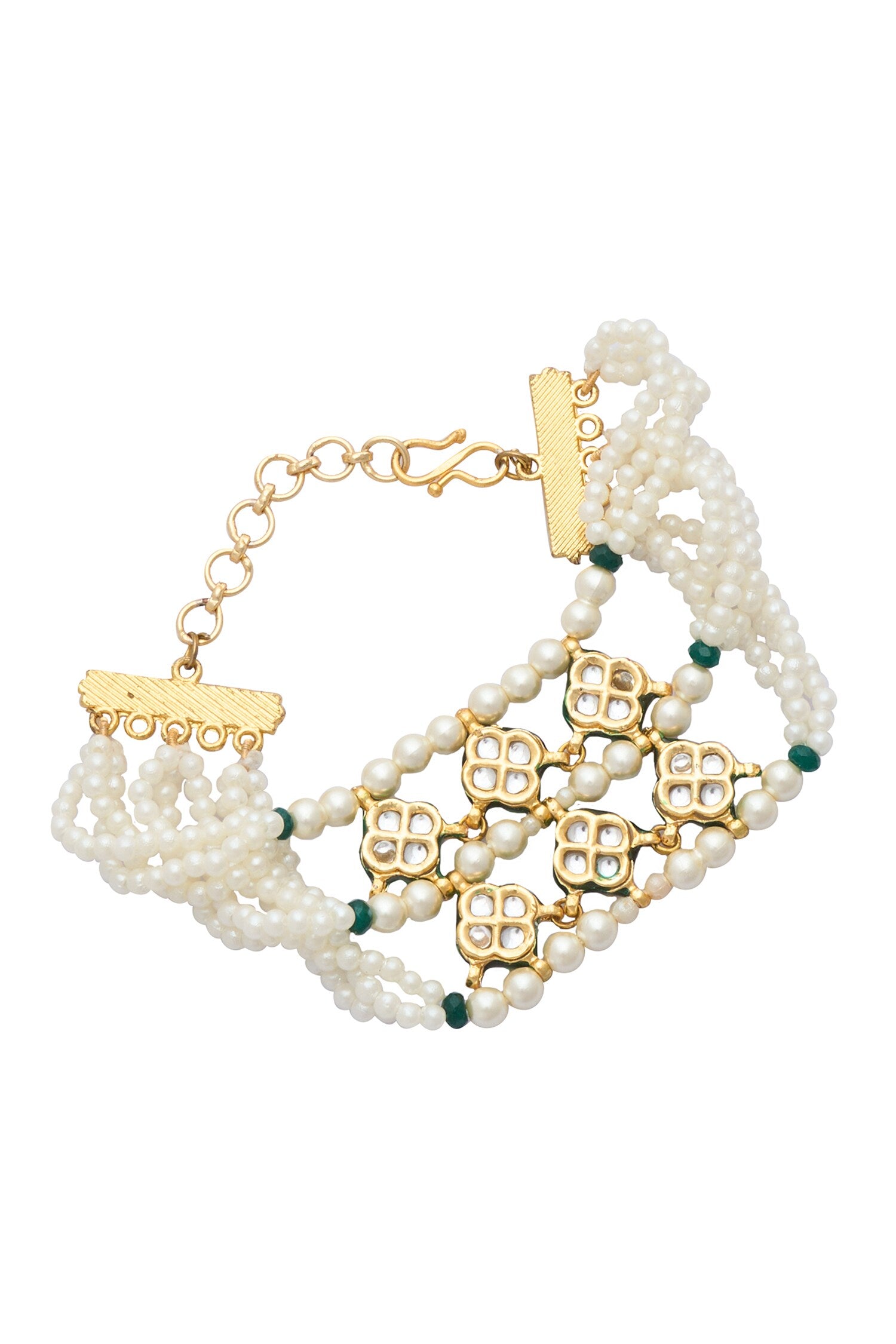 Floret Carved Bracelet 