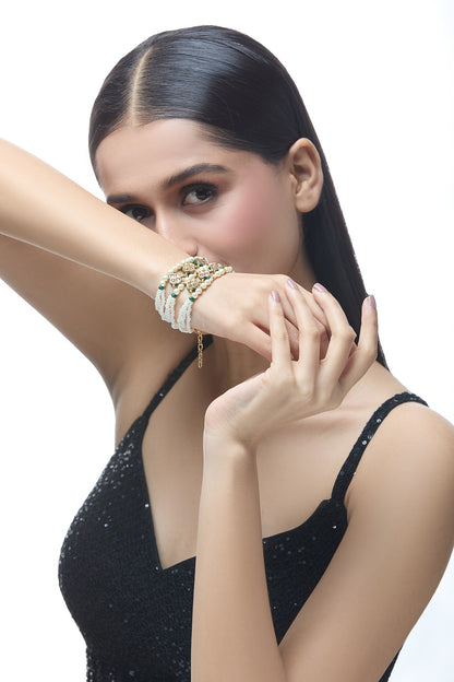 Floret Carved Bracelet 